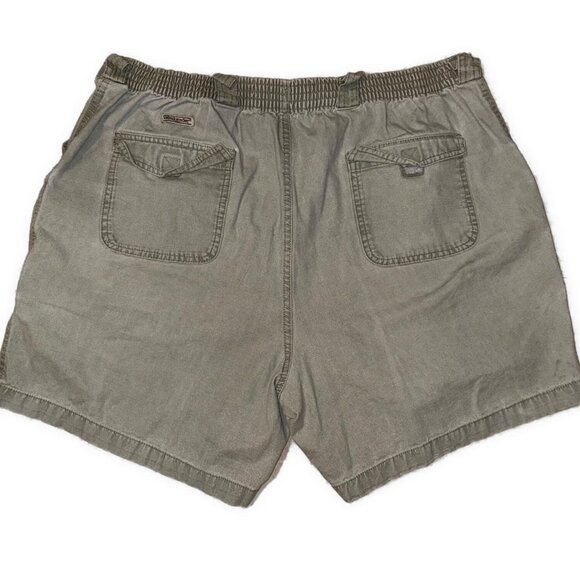 Vintage 90s Weekender Essential Elastic Waist Shorts Size 42 - Picture 2 of 5